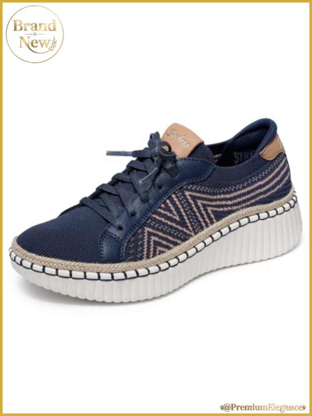 Slip On Sneakers with Air-Cooled Memory Foam Vegan Knit